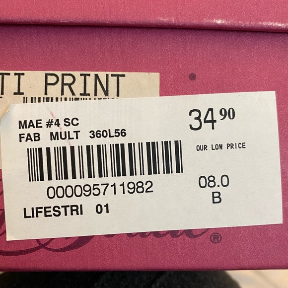 Vintage Life Stride Flowery Heels - Picture 5 of 6